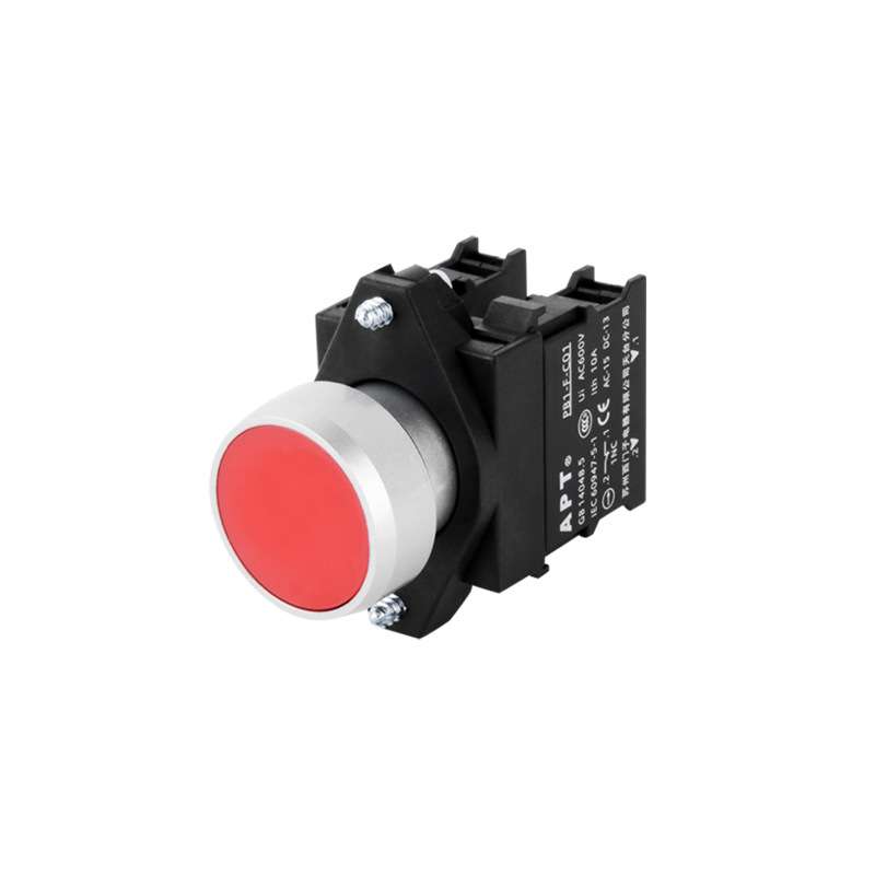 APT/上海二工PB1L系列24  自复型平头带灯按钮 PB1L-22D/r26