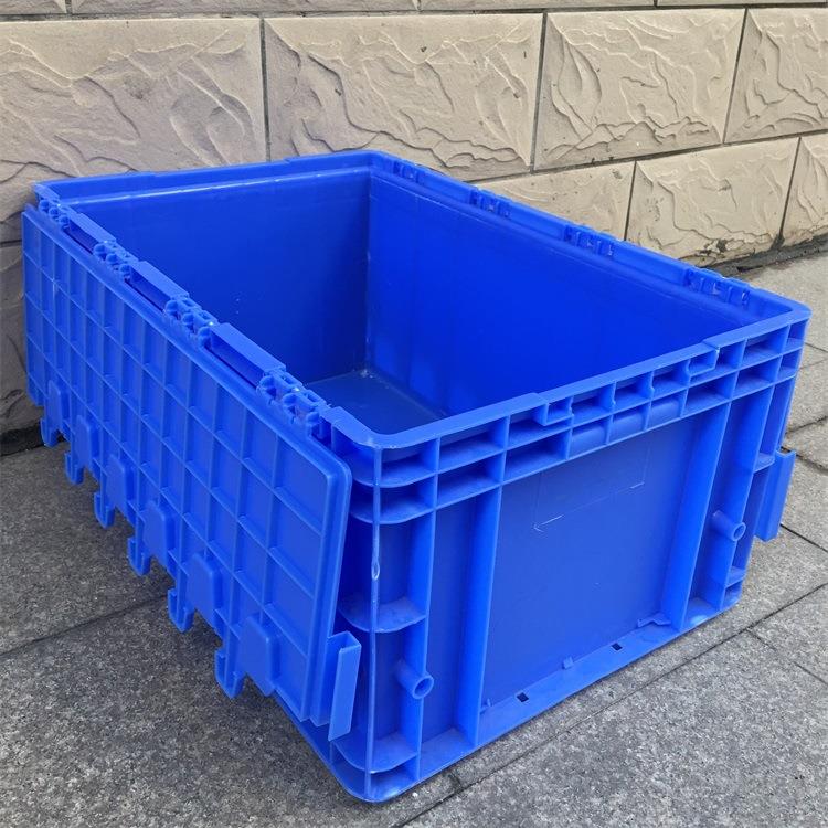 厂家直销 EU4628防静电箱 汽车配件零件箱 带盖物流箱