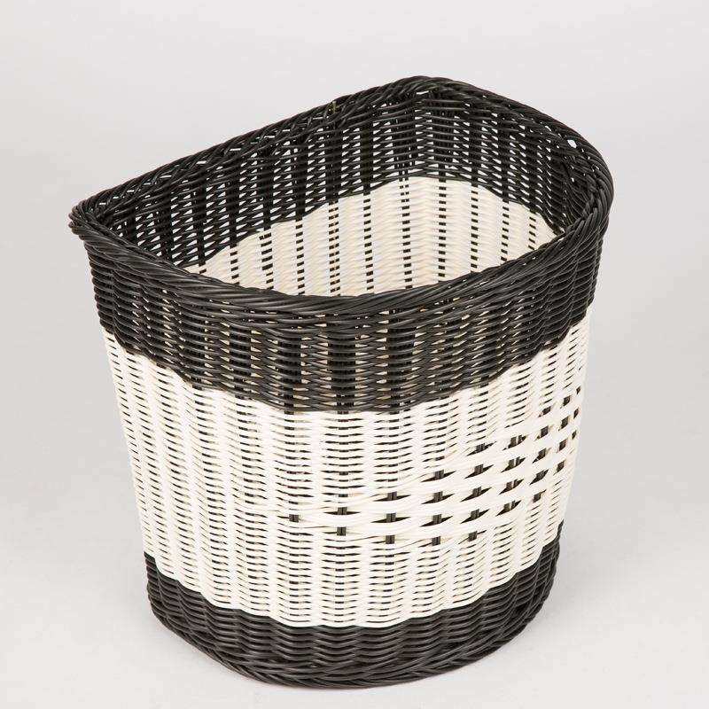 壹藤厂家直销仿藤毛巾筐浴室客房脏衣篮居家收纳储物半圆形篮,3C数码配件,USB灯,淘宝优惠券,粉丝福利购,淘宝优惠卷