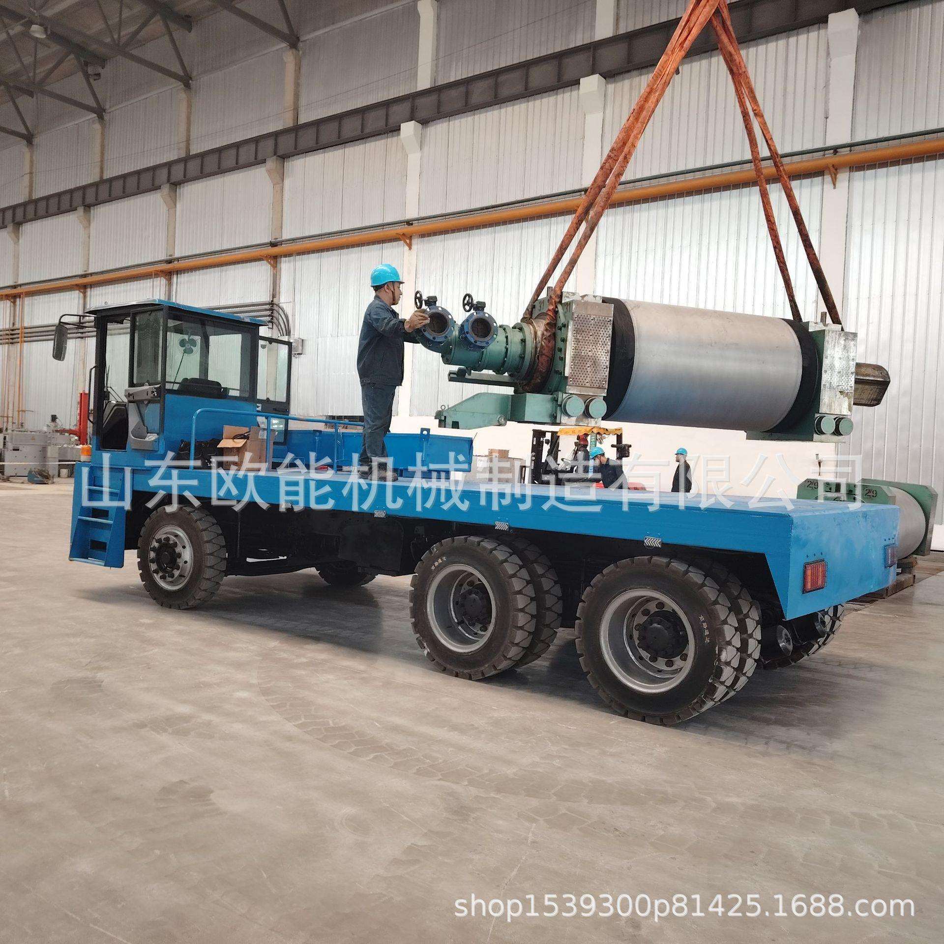 货车25平板拉猪搬运车大功率货车倒厂区物流电动四轮拉货现货倒吨