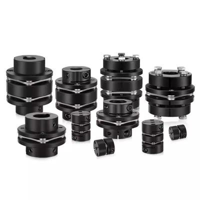 45钢DJM联轴器单膜片夹紧双膜片带胀套不锈钢大扭矩电机连轴器