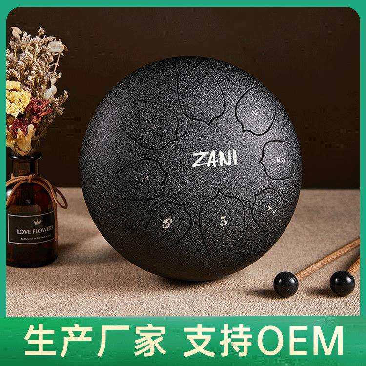 8寸8音空灵鼓梵音鼓忘忧鼓打击乐器儿童初学者钢舌鼓成人厂家