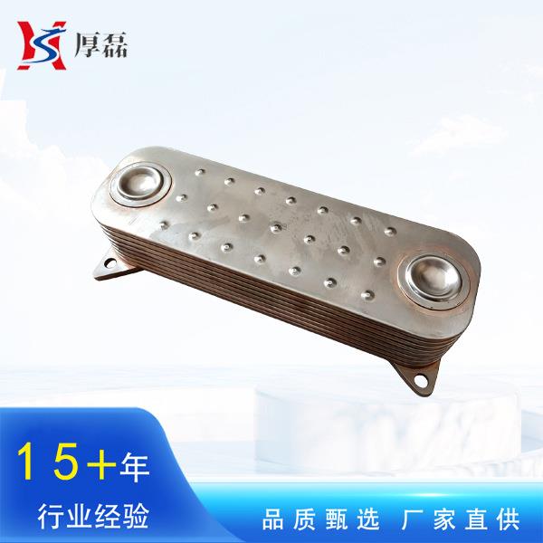 潍柴欧二WD615 WP10发动机配件 机油冷却器芯61500010334散热器芯