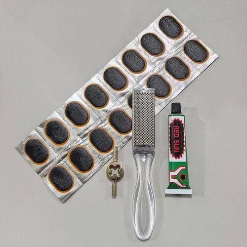 补胎片胶水内胎修补补丁胶片补胎工具套装自行车摩托电动车补胎胶