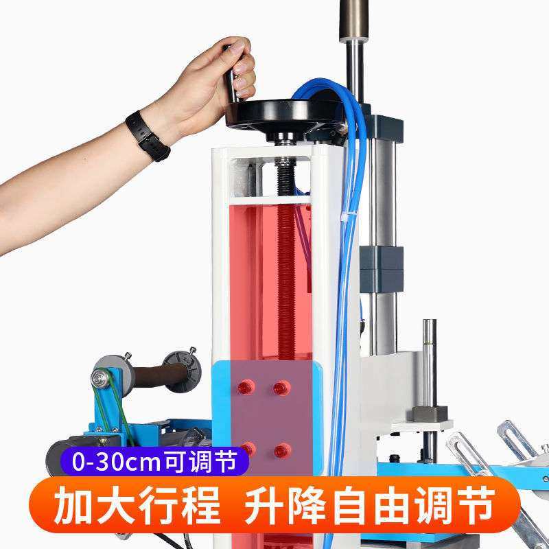 宝预BY5-C4立式烫金机1吨大压力气动烫画机笔记本商标LOGO烫印机