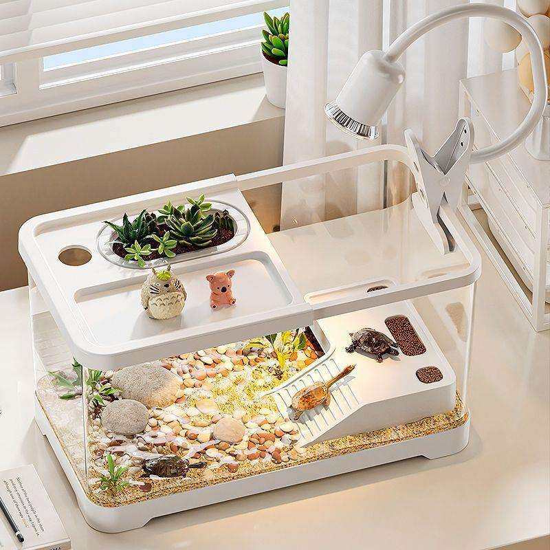 家用乌龟缸带晒台生态龟箱造景缸养巴西龟专用大小型,金属材料及制品,金属加工件/五金加工件,淘宝优惠券,粉丝福利购,淘宝优惠卷