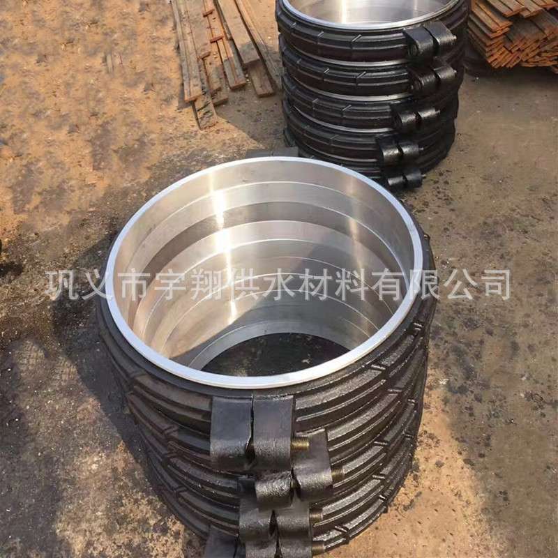 D-LD2000卡箍式挠性管接头，V型联管器A型，卡箍式挠性管接头进口