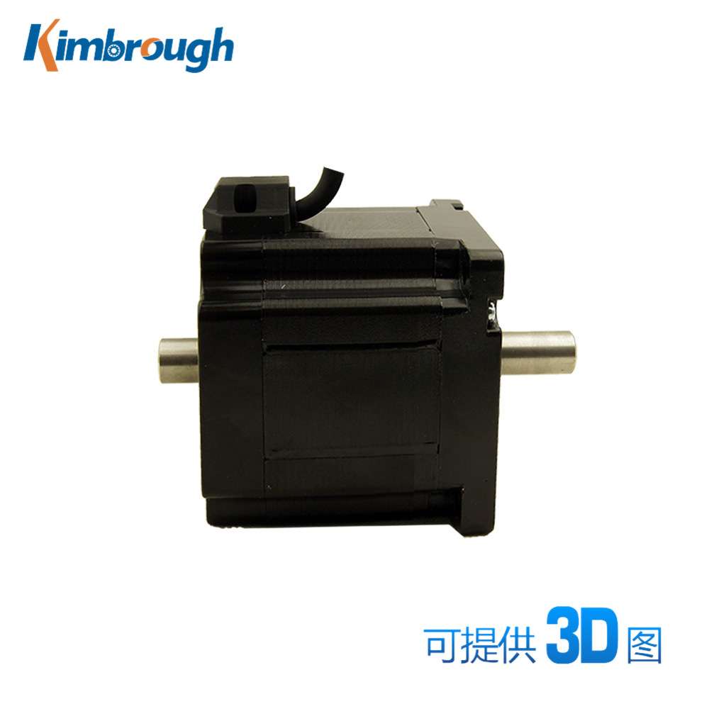 二相86双轴步进电机力矩3.3NM 电流4.2A 轴径14 四线 机身长65MM