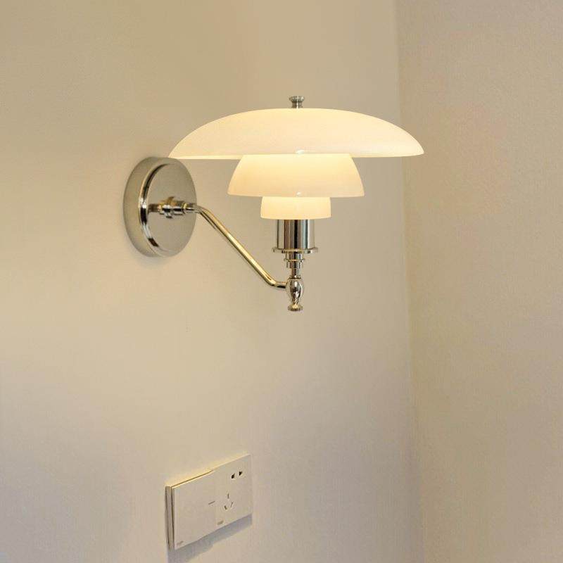 PH壁灯奶油风创意过道走廊装饰灯北欧卧室床头阅读灯书房壁挂灯,金属材料及制品,金属加工件/五金加工件,淘宝优惠券,粉丝福利购,淘宝优惠卷