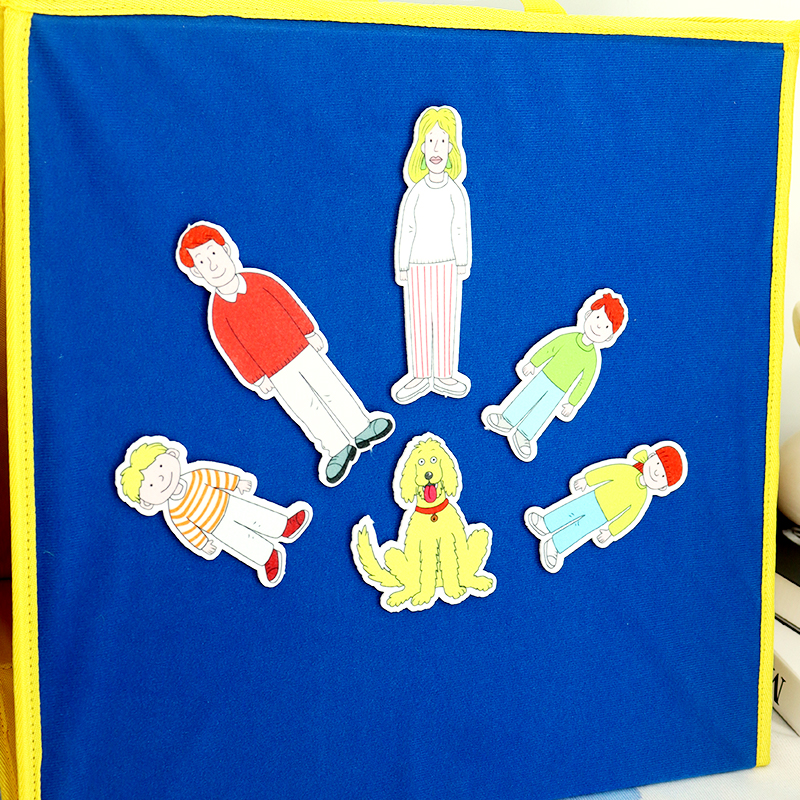 牛津树毛毡英文绘本教具