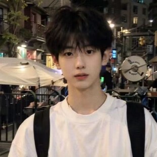 假发男短发韩版帅气微分碎v盖男士日常短直发少年感男生短直发头