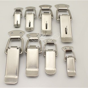 304不锈钢弹簧搭扣 工具B箱锁扣 箱扣 五金 工业搭扣 箱包配件