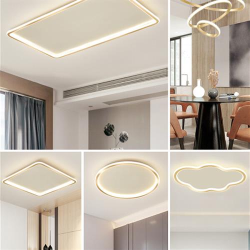 极速【晚仪】客h厅灯简约现代大气轻奢超薄卧室吸顶灯三室两厅全