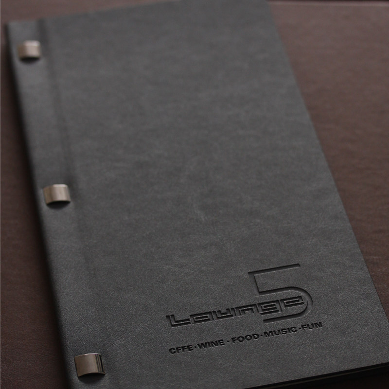 极速精品菜单h制作菜谱本设计纪念册酒水价目表定制活页皮面菜单