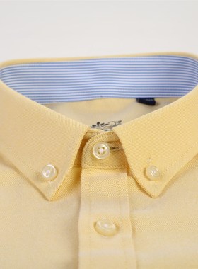 极速Men's Regular-Fit Long-Sleeve SturdNy Knit Oxford Sh