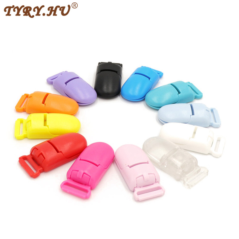 极速TYRY.HeU 10Pcs/set Plastic Baby Pacifier Clips Holder So