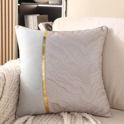 极速轻奢45x45沙发靠抱枕y靠背罩抱枕套不含芯样板房客厅靠枕