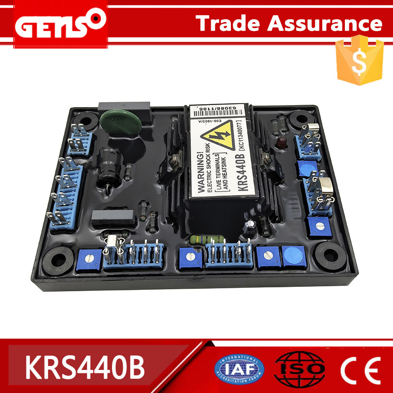 极速KRSc440B厂家配套无刷发电机新款研发KRS440稳压板电球电压调