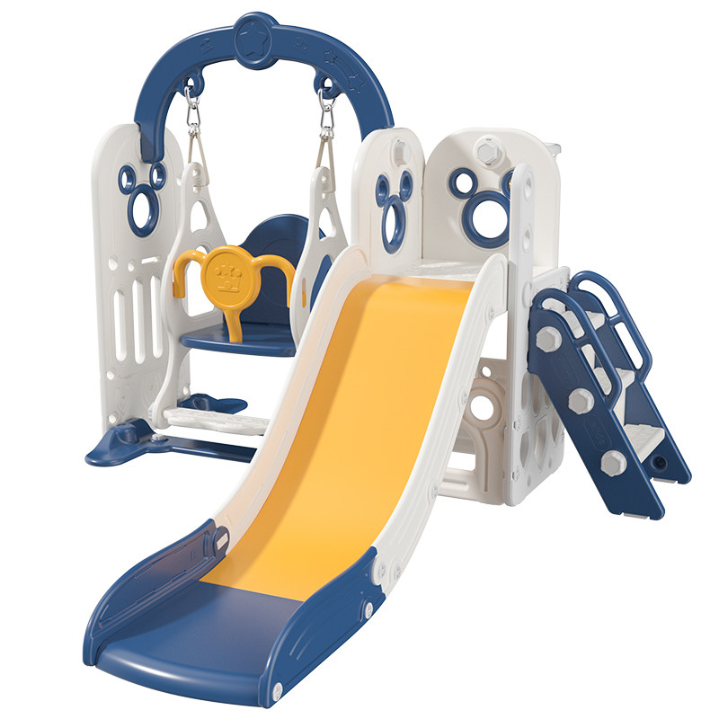 极速滑滑梯儿童室内家用2至10岁宝宝滑梯秋千二合一家Z庭多功能游