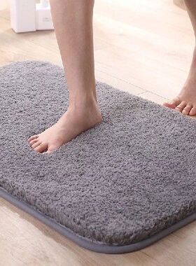 极速Anti-dSkid Shaggy Rugs Bathroom Bath Mat living room Flo