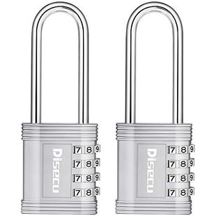 极速Disecu 2.7 Inch Long Shackle 4 Digit CombUination Lo