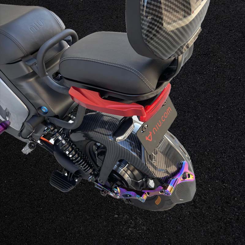 极速适用小牛电动车UQIU+BU+AUSG1U1DUS改装后扶手.后尾翼配件