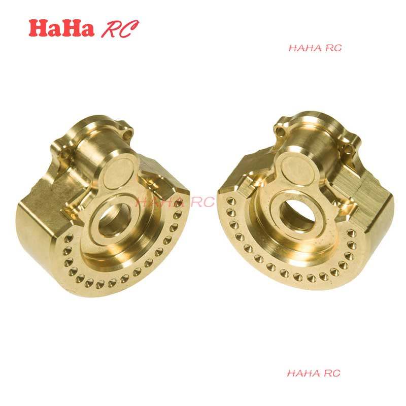 极速TRX6 TRX4桥边配重块 U转向铜块 黄铜O配重 前后通用齿轮盖配