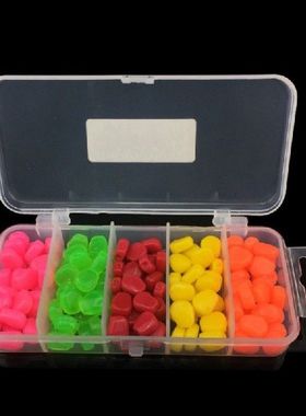 极速5-Ccolor Shenshui Simulation Corn Granular Hollow Bait