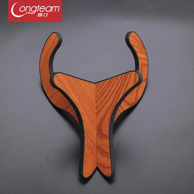 极速woaoden folk guitar shelf vertical stand free punching