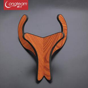 极速woaoden folk guitar shelf vertical stand free punching