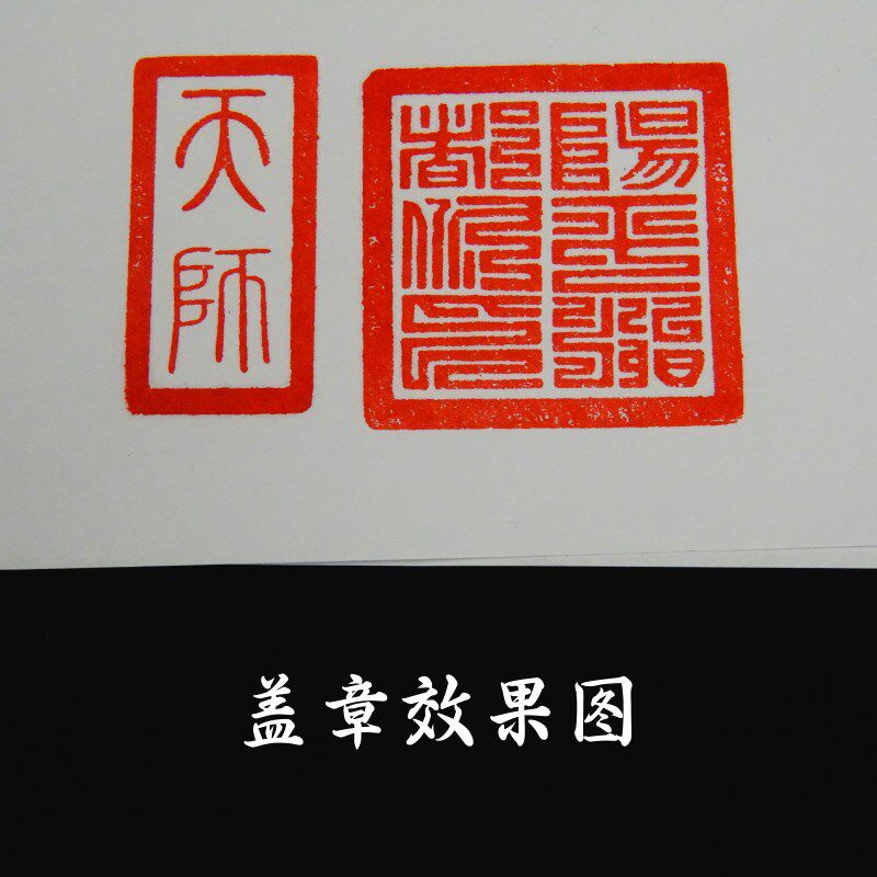 新品龙虎山法器张l天师印道士法印雷击枣木印章阳平治都功印5厘米