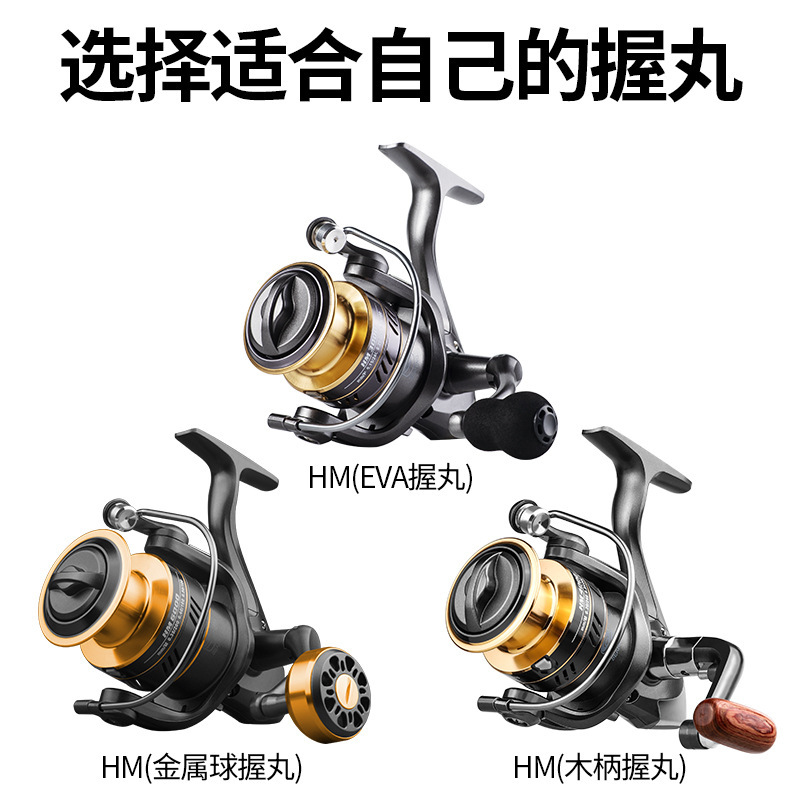 极速渔轮全金属头鱼线轮路亚轮纺车轮矶海钓轮海竿轮fNishing ree