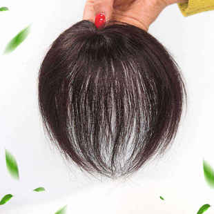 极速刘海儿假发全假发假发片一片式 头顶补发片 T无痕蓬松遮白发