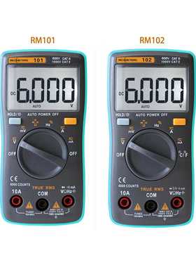 极速Dgtacl Multmeter Tester RM102 101 409B Multmetro DC AC V