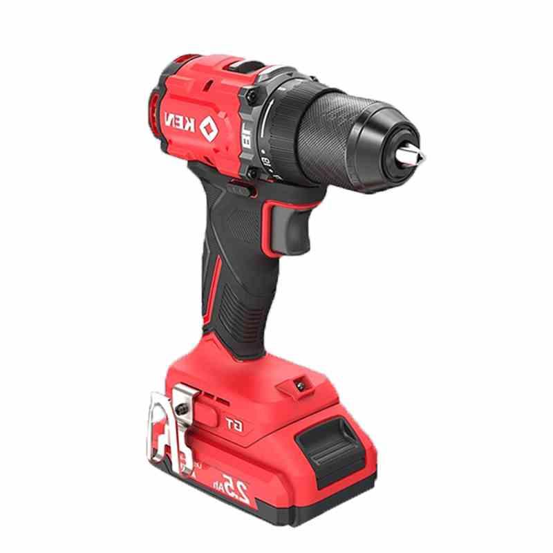 极速新品级722h0充电电钻螺丝刀工业KEN锐奇20V无R刷锂电电钻电动