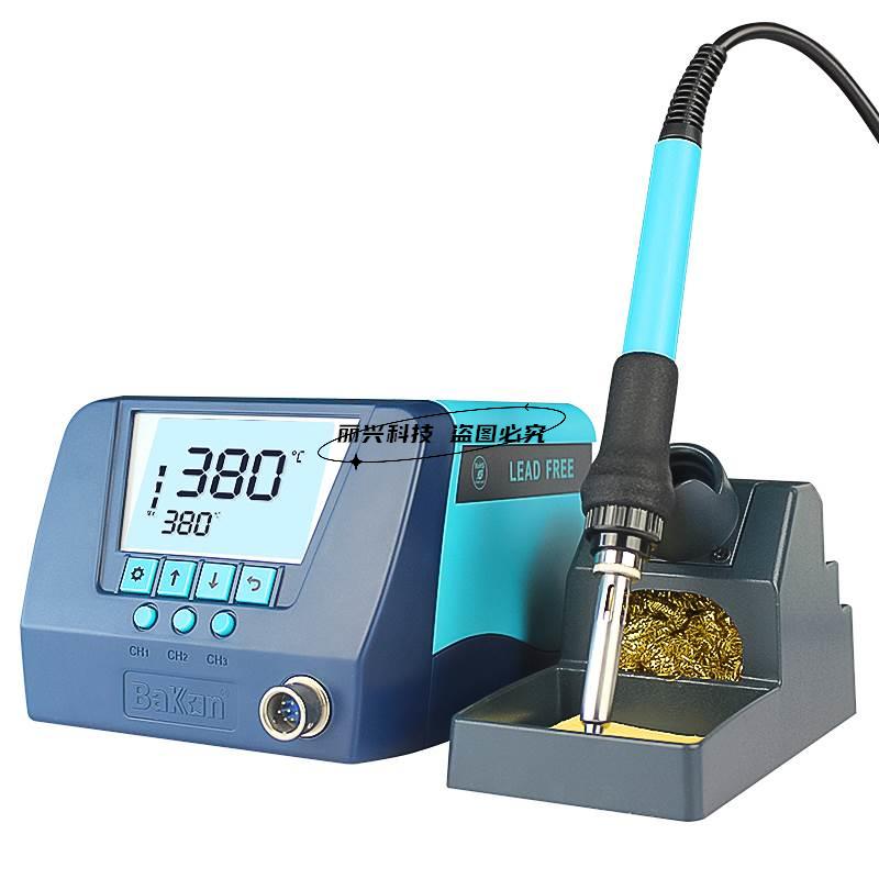 极速新品议价白d电烙铁6家0W909W光焊台数显数字恒温可.调温用焊