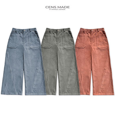 CENSMADE26SS做旧灯芯绒长裤