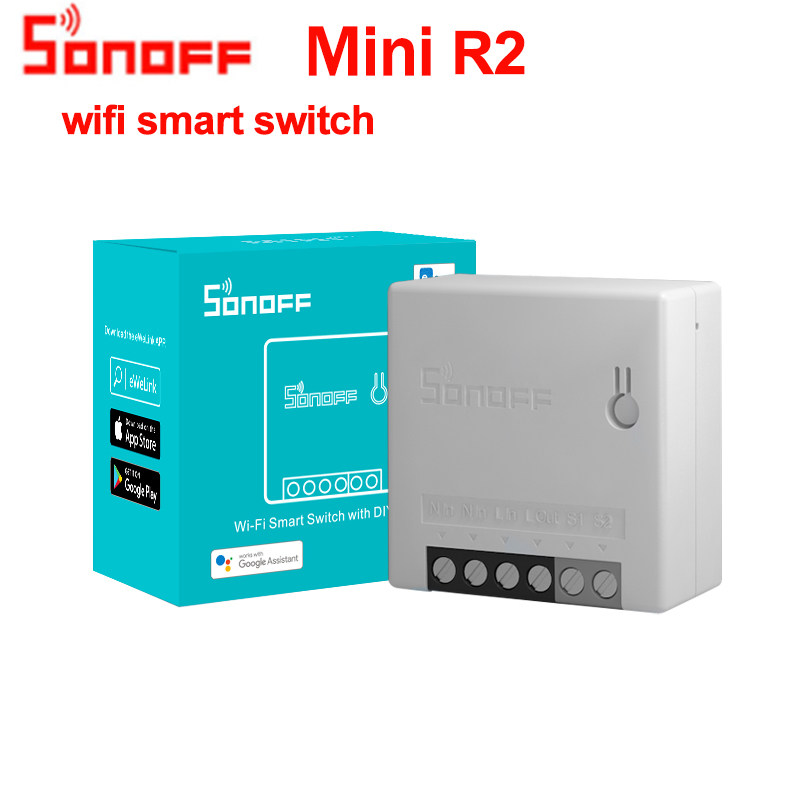 Sonoff Mini R4智能开关 Wi-Fi智能通断开关 易微联智能开关 双控图片