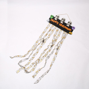 Skull JFestival Door Ghost Atmosphere Curtain 极速Halloween