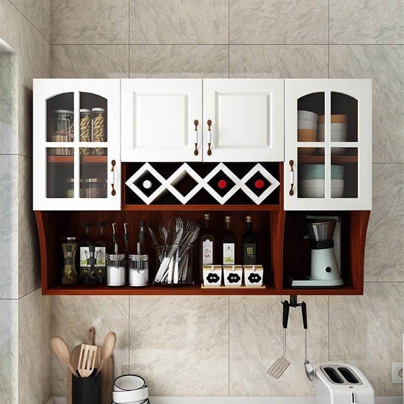 极速吊柜实木墙壁柜挂厨房客厅N2-DS柜墙卫储P物柜生N间收纳柜阳