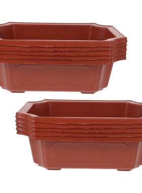 极速10pcs Plastic  Reqctangular  Vintage  Thicken Landscape