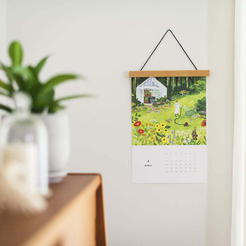 极速北欧之旅e2023年挂历年历创意桌历月历摆件北欧日历新年礼物i