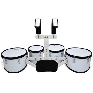 行进小军鼓 四联鼓 小军鼓 鼓棒 极速津宝 送背架 cJBQA