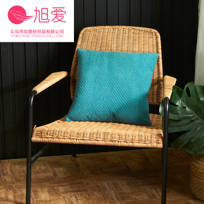 极速Holland cashmere soliud color pillowcase sofa cushion co