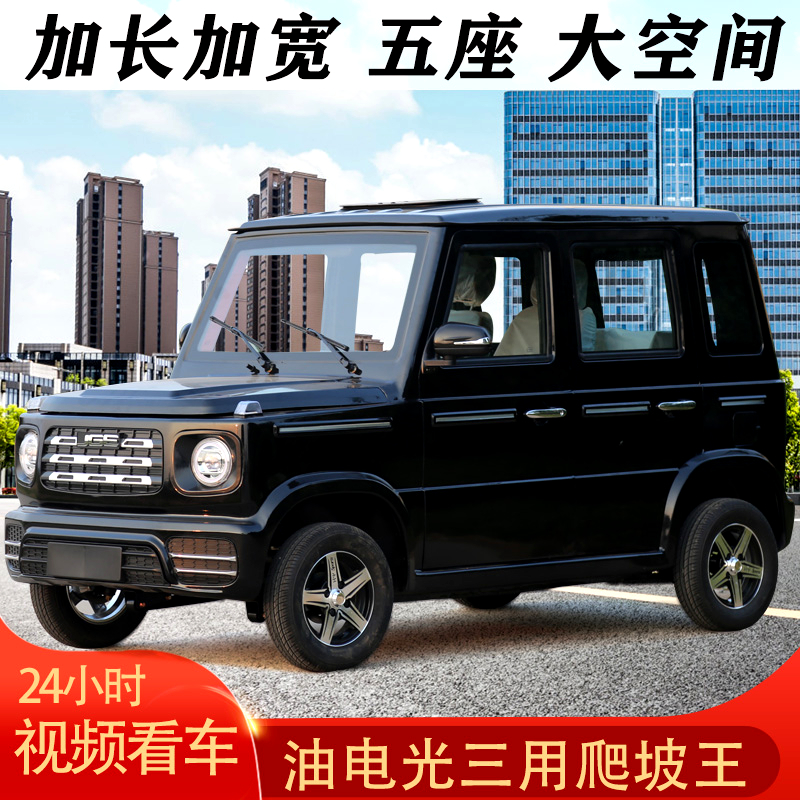 极速新款新能源电动汽车四轮家用成人纯电瓶轿车油电.两用代步车