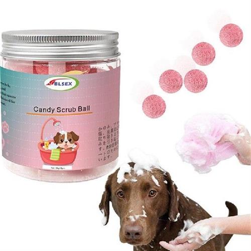 极速Dog Bath Balls Bath tPet Salt Ball Fizzies Bath Bombs Ca