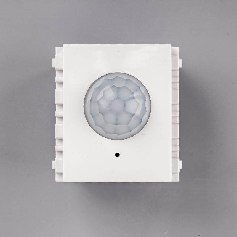 极速120型人体感应开关面板组合模块86H二位功能件128微功耗红外