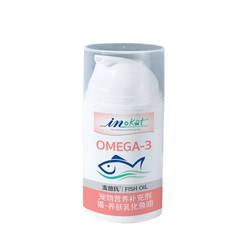 极速【柿子菌】麦德氏鱼油t 猫用乳化鱼油防掉毛 美毛卵磷脂去腥