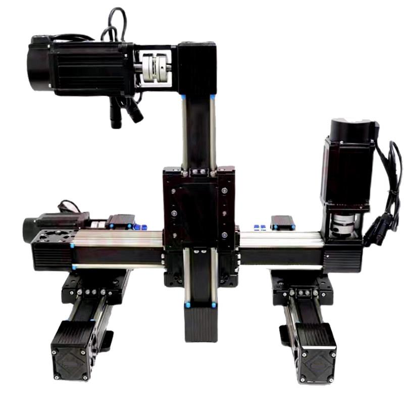 极速新品新品f80同步带模组XYZ三轴运动E平台高速精密十R字滑台模