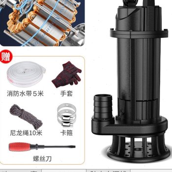 极速新品新品潜水泵220v小型污水泵家用F大N流量抽水泵高扬程农用